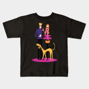 Coffee Couple Kids T-Shirt